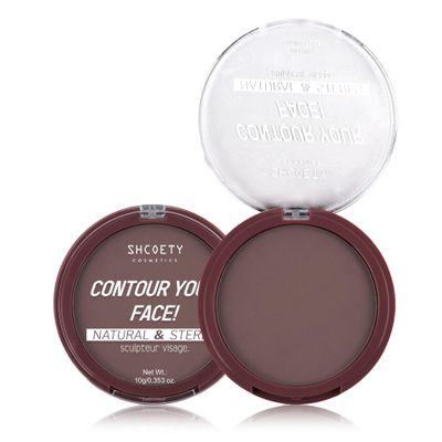 5 Color Contouring Powder Matte Long Lasting Waterproof Oil Control Loose Powder Non-sticking Powder Non-Removing Makeup Foundation (SH8024-05, 0.353oz)