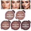 5 Color Contouring Powder Matte Long Lasting Waterproof Oil Control Loose Powder Non-sticking Powder Non-Removing Makeup Foundation (SH8024-02, 0.353oz) view 2