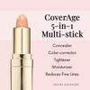 Jerome Alexander CoverAge Concealer Stick - Anti-Aging Under Eye Concealer + Skincare - Brighten Dark Circles, Hydrate, and Nourish - Medium Dark view 4