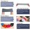 100 Pcs Seamless Hair Ties Ponytail Holders - No Damage Accessories for Thick Hair, Women, Girls, Men - Green view 4