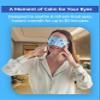 FLYGIENE Disposable Eye Mask - Self-Heating Steam Eye Mask for Dry Eyes, Relaxation, & Sleep - Easy to Use and Soothing Mask for Travel & Home - (Pack of 10) view 3