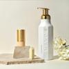 AMANO BEAUTY Crystal Body Wash Starter Kit - Luxury Foaming Body Wash with Reusable Bottle & Body Wash Vegan, Sulfate-Free,Phthalate-Free - Glowing and Smoother Skin in 30 DAYS (AMBER Vanilla) view 1
