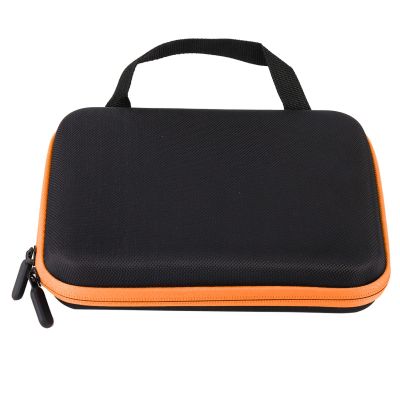 Fdit 63 Slots Essential Oil Carrying Case,Portable Aromatherapy Essential Oil Storage Bag Essential Oil for Home Travel (Orange)
