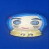 Button Eye Girl Bathbomb, Cora Bath Bomb, Raincoat Bath Bomb, Blue Hair Girl Bath Bomb, Raincoat Girl Bath Bomb, Vegan Friendly Bath Bomb view 2