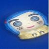 Button Eye Girl Bathbomb, Cora Bath Bomb, Raincoat Bath Bomb, Blue Hair Girl Bath Bomb, Raincoat Girl Bath Bomb, Vegan Friendly Bath Bomb view 3