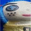 Button Eye Girl Bathbomb, Cora Bath Bomb, Raincoat Bath Bomb, Blue Hair Girl Bath Bomb, Raincoat Girl Bath Bomb, Vegan Friendly Bath Bomb view 4