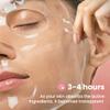 AllSett Health Bio Collagen Face Mask Skin Care Deep Collagen Overnight Mask 36g Mask (4 Pack) | Korean Technology Skincare Pure Collagen with Pore Minimizing Deep Hydrating Firming Hydrogel view 4