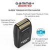 GAMMA+ Boosted Cordless Double Foil Shaver, Replacement Gold Titanium Foil Head & Set of 2 Echo Cutters Bundle Deal view 3