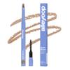 ALLEYOOP Swift Eyebrow All-In-1 Brow Definer with Built-In Sharpener & Spoolie Brush, Water & Smudge Resistant and Eyebrow Pencil for Women, Natural Matte Finish, Vegan, Cruelty-Free (Taupe) view 1