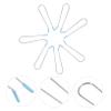 WOONEKY 20pcs Electric Hot Roller Clips U-shaped Replacement Clamps for Hair Rollers for Diy Styling Salon and Convenient Design for Effortless Curls view 3