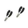 minkissy 2pcs Stainless Steel Toenail Clippers Heavy Duty Ingrown Nail Trimming Tool with Ergonomic Non- Handle for Thick Nails for Men Women and Seniors view 1