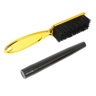 FRCOLOR 1set Men Beard Filler Pen Brush Four Fork Tip Design for Natural Beard Filling and Contouring Grooming Tool for Men Includes Pen and Hair Brush