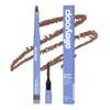 ALLEYOOP Swift Eyebrow All-In-1 Brow Definer with Built-In Sharpener & Spoolie Brush, Water & Smudge Resistant and Eyebrow Pencil for Women, Natural Matte Finish, Vegan, Cruelty-Free (Medium Brown) view 1