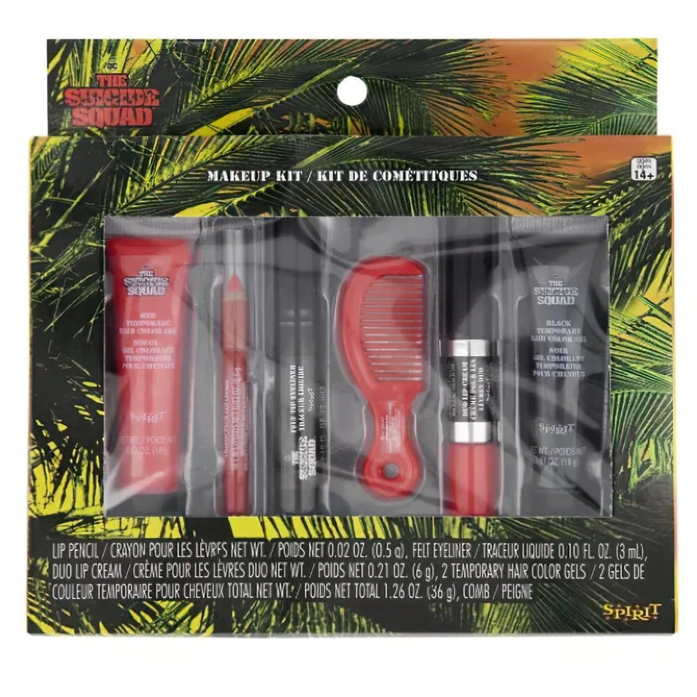 Harley Quinn Makeup Kit - The Suicide Squad Halloween Dress Up Cosplay