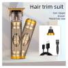2023 Multi-Function Electric Hair Clipper Set Nose Hair Trimmer USB Shaver Rechargeable Beard Machine Men's Hair Clipper view 3