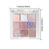 9-Color Rose Gold Eyeshadow Palette - Creamy Matte & Shimmer, Sweat-Resistant Nude Tones for All Skin Tones, Vegan Travel Makeup Gift view 2