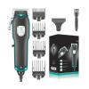 Hair Clipper Professional Hair Cutting Machine Electric Wired Hair Clipper Adjustable Trimmer for Men V 123(with Box) view 1