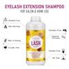 TWILASH BY DLY Lash Shampoo Bulk, Eyelash Cleanser for Extensions 2 Liters, Dispenser Pump, Non-irritating or Burning Eyelid Foaming Cleanser for Professional Salon and Home Use (Passion Fruit-1L) view 3