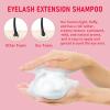 Lash Shampoo Bulk, Eyelash Cleanser for Extensions 1 Liters, Safe Makeup Remover, Non-irritating or Burning Formula Eyelid Foaming Cleanser for Professional Salon and Home Use (Rose-1L) view 4