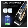2023 New Electric Hair Clipper, Rechargeable Trimmer, Men's Electric Shaver with LCD Display, Wireless Beard Trimmer. view 4
