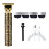 Electric Hair Clipper Professional USB Cordless Clipper Professional Beard Trimmer Haircut Grooming Kit Hair Cutting Machine(ABS Buddha) view 1