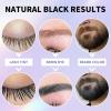 PERMANIA Lash Color Kit, Professional Natural Black Brow Color Lasts up to 4 Weeks for Newbie & Pro Kit Fast Quick Coloring (without silicone eye patch) view 2