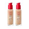 2 x Bourjois Healthy Mix Clean and Vegan Foundation 30ml - 53W Light Beige view 1