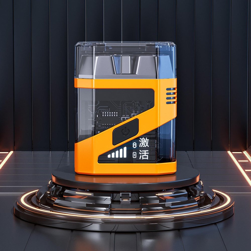 Cross Border Portable Cool Transparent Double Head Magnetic Floating Razor Full Body wash Electric Men's Shaver