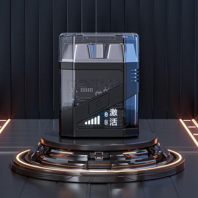 Cross Border Portable Cool Transparent Double Head Magnetic Floating Razor Full Body wash Electric Men's Shaver