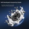 Cross Border Portable Cool Transparent Double Head Magnetic Floating Razor Full Body wash Electric Men's Shaver view 3