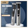 Electric Shaver Portable Full Body Trimmer USB T-Blade LED Digital DisplayRazor for Men and Women Washable Razor(LED Digital Display) view 3