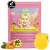 Turmeric Kojic Acid Cleansing Pads for Dark Spots for Face and Body 60 Pcs. view 1