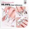 Saviland Silver Chrome Nail Powder Set: 2PCS Reusable Chrome Nail Powder Applicator Nail Brush with 1g Metallic Mirror Effect Chrome Powder for Gel Nails view 4