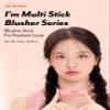 I'M MEME I'm Multi Stick Blusher 005 Bliss Mauve + Highlighter Stick for Face - I'm Multi-stick 001 Champagne Gold, 0.25 Oz Bundle view 2