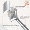 Matte Silver Safety Razor and 50 Razor Blades view 3