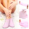 FRCOLOR 2pairs Moisturizing Silicone Gel Socks for Foot Care XL Reusable Spa Foot Covers for Cracked Heels Flexible and Comfortable view 3