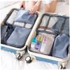Silicone Bottle Covers 6PCS Leak Locks Toiletry Skins Flexible Elastic Sleeves for Leak Proofing Travel Container in Luggage Reusable Travel Accessories for Women Men Makeup Beauty Tool. view 4