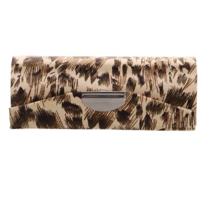 Beaupretty Leopard Lipstick Storage Pouch Lipstick Case Holder Organizer Bag Holder Cosmetic Storage Kit With Mirror For Purse