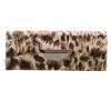 Beaupretty Leopard Lipstick Storage Pouch Lipstick Case Holder Organizer Bag Holder Cosmetic Storage Kit With Mirror For Purse view 1