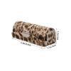 Beaupretty Leopard Lipstick Storage Pouch Lipstick Case Holder Organizer Bag Holder Cosmetic Storage Kit With Mirror For Purse view 3