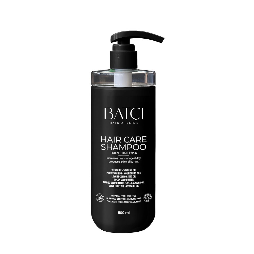 Batc Hair Atelier Provitamin Shampoo - Paraben and Sulfate-Free, Deep Moisturizing and Strengthening, Suitable for All Hair Types, 500 ml
