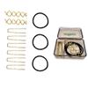 Ballet Bun Kit, Travel Size with Hair Ties, Pins, and Swirly Pins (Blonde) view 4
