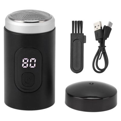 Changor Digital Beard Groomer, Portable IP7X Electric Beard Trimmer Easy to for Shower