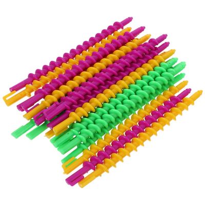 Beaupretty 40pcs Spiral Perm Rods for Hair Reusable Hair Curling Tools Soft Material for Salon and Personal Use for Women Styling