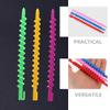 Beaupretty 40pcs Spiral Perm Rods for Hair Reusable Hair Curling Tools Soft Material for Salon and Personal Use for Women Styling view 2