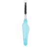 Eyelash Comb, Eyelash Brush Eyelash Brush Comb Mini 2 Use 10Pcs Lash Comb Portable Reusable Eyebrow Cosmetic Makeup Tool (Blue) view 3