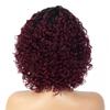 Glueless Curly Wigs Short Cut Human Hair For Women Natural Remy Hair Human Wigs 2 6inch#150%#1Pcs/Lot view 4