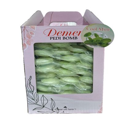 Demer Bomb Spa - Step 1 Pedi bom Pack of 20 Tablets (Cool Mint)