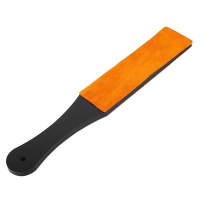 Straight Strop, Pu Leather Strop For Knife Sharpening Knife Sharpener Double Side For Household and Outdoor Use