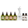 Difeel Beaker & Blend Hair & Essential Oil Kit #2 - with Peppermint, Vitamin E, Sweet Almond & Grapeseed Hair Oils, Argan & Coconut Essential Oils and a Mixing Beaker - Customizable Hair Treatment Set view 1
